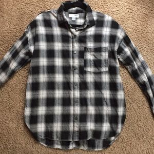 Old Navy “Boyfriend Style” Plaid Shirt